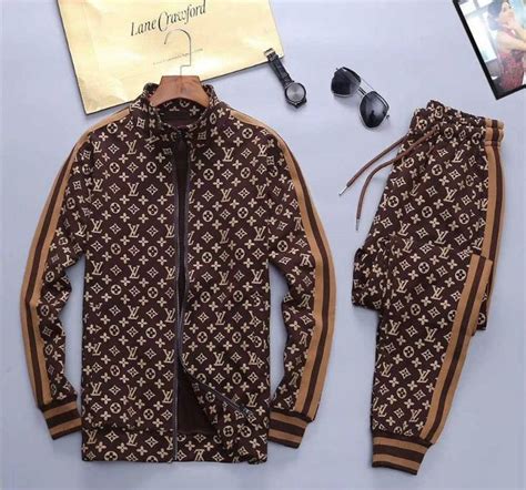 lv mens robe|louis vuitton men tracksuit.